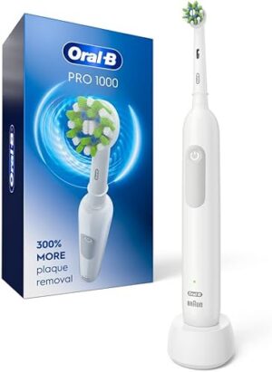 Best Oral-B Pro 1000 Rechargeable Electric Toothbrush White – Top Amazon Pick