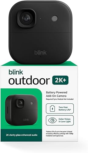 Best Blink Outdoor 2K Plus Newest Model Wireless Smart Security Camera – Top Amazon Pick