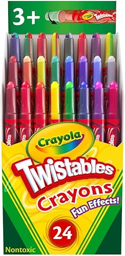 Best Crayola Twistables Crayons for Kids 24ct School Supplies – Top Amazon Pick