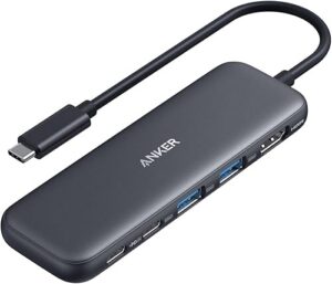 Best Anker USB C Hub 5-in-1 USB-C to HDMI Splitter with 4K Display Powered USB-C Port – Top Amazon Pick