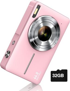Best Digital Camera FHD 1080P Point and Shoot Camera with Flash – Top Amazon Pick