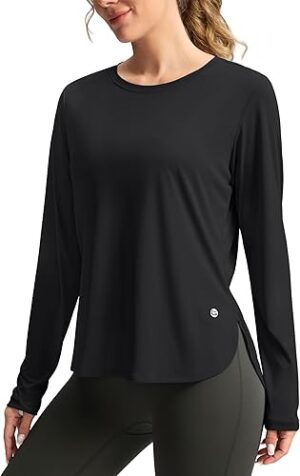 Best Womens Sun Shirts UPF 50+ Long Sleeve UV Protection Cycling – Top Amazon Pick