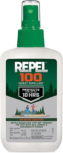 Best Repel 100 Insect Repellent 4 Ounces with DEET 10-Hour Protection – Top Amazon Pick