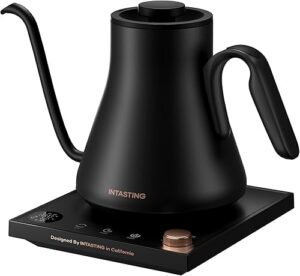 Best INTASTING Electric Gooseneck Kettle with Temperature Control – Top Amazon Pick