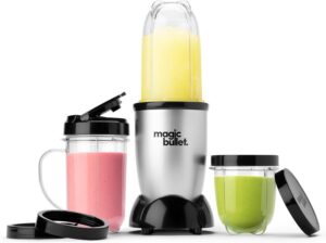 Magic Bullet Blender 11 Piece Set Silver