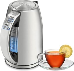 Best Cuisinart PerfecTemp 1.7-Liter Electric Kettle Cordless – Top Amazon Pick