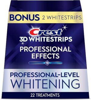 Best Crest 3D Whitestrips Professional Effects Teeth Whitening Strips – Top Amazon Pick