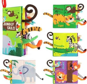Best beiens Baby Books Toys Touch and Feel Crinkle Cloth Books – Top Amazon Pick