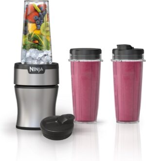 Ninja Nutri-Plus Personal Blender 900W with 20oz To-Go Cups