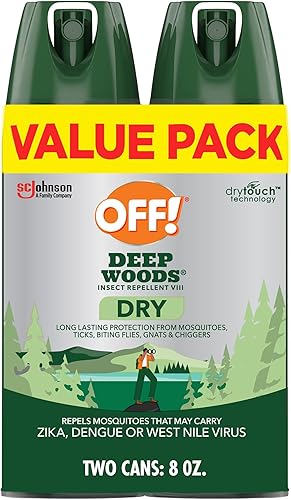 Best OFF! Deep Woods Insect Repellent Aerosol Dry Non-Greasy – Top Amazon Pick