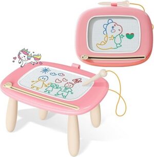 Best Kikidex Magnetic Drawing Board Toddler Girl Toys for 1+ Year Old – Top Amazon Pick