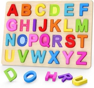 Best Zeoddler Alphabet Puzzles Wooden Puzzles for Toddlers – Top Amazon Pick