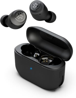 Best JLab Go Air Pop True Wireless Bluetooth Earbuds + Charging Case, Black, Dual Connect, IPX4 Sweat Resistance, Bluetooth 5.1 Connection, 3 EQ Sound Settings Signature, Balanced, Bass Boost – Top Amazon Pick