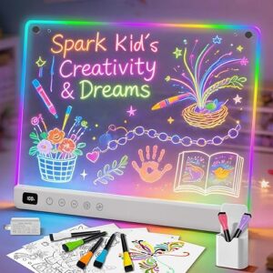 Best Lumiboard Led Drawing Board with 13 Light Effects 16 inch – Top Amazon Pick