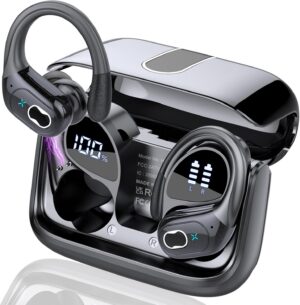 Wireless Earbuds 75hrs Bluetooth 5.4 Sport Headphones