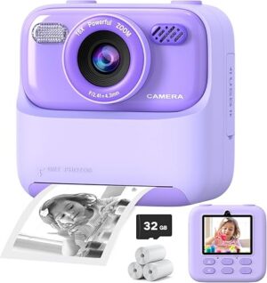 Best Kids Instant Digital Cameras for Boys and Girls 1080P HD Dual Lens – Top Amazon Pick