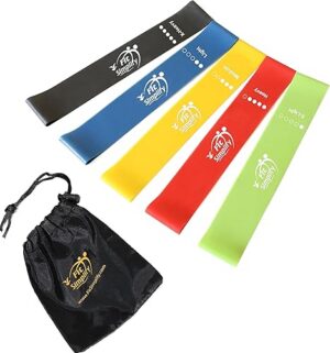 Best Fit Simplify Resistance Loop Exercise Bands with Instructions – Top Amazon Pick