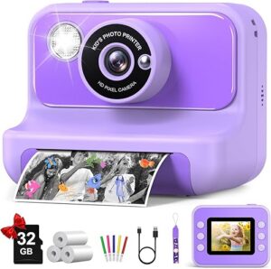 Best Kids Camera Instant Print Christmas Birthday Gifts for Girls Boys – Top Amazon Pick