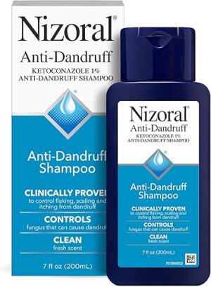 Best Nizoral Anti-Dandruff Shampoo with 1% Ketoconazole 7 Fl Oz – Top Amazon Pick