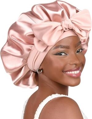 Best YANIBEST Adjustable Satin Bonnet for Sleeping Women Double Layer – Top Amazon Pick