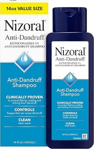 Best Nizoral Anti-Dandruff Shampoo with 1% Ketoconazole 14 Fl Oz – Top Amazon Pick