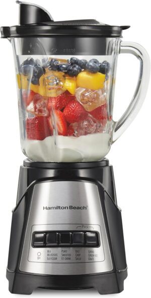 Hamilton Beach Power Elite Wave Action Blender 40 Oz