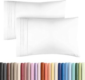 Best King Pillow Cases Set of 2 Ultra Soft Hotel Quality Pillowcase – Top Amazon Pick