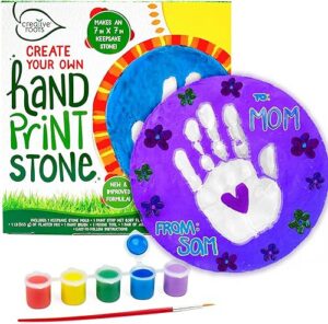 Best Creative Roots Create Your Own Handprint Stone by Horizon Group – Top Amazon Pick