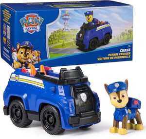 Best PAW Patrol Chase’s Patrol Cruiser Toy Car with Collectible Figure – Top Amazon Pick