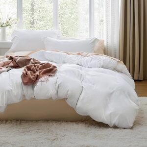 Best Bedsure White Duvet Cover King Size 3 Pieces Prewashed – Top Amazon Pick
