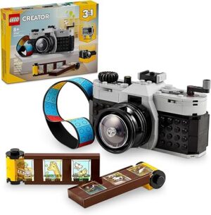 Best LEGO Creator 3 in 1 Retro Camera Toy Transforms to Retro TV – Top Amazon Pick