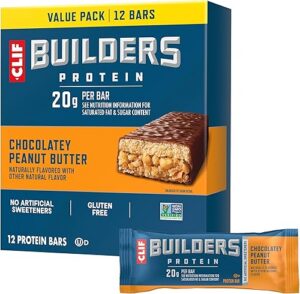 Best CLIF BUILDERS Protein Bars Chocolate Peanut Butter Flavor – Top Amazon Pick