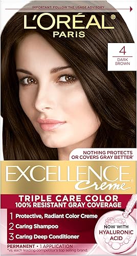 Best L’Oreal Paris Excellence Creme Permanent Hair Dye 100% Gray Coverage – Top Amazon Pick