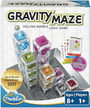 Best ThinkFun Gravity Maze Falling Marble Logic Game Challenge – Top Amazon Pick