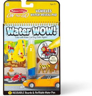 Best Melissa & Doug On The Go Water Wow Mess Free Coloring Pad – Top Amazon Pick