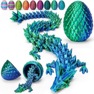 Best TBOLINE 12 inch 3D Printed Dragon Egg Cool Articulated Toy – Top Amazon Pick