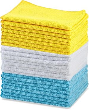 Best Amazon Basics Microfiber Cleaning Cloths Ultra Absorbent – Top Amazon Pick