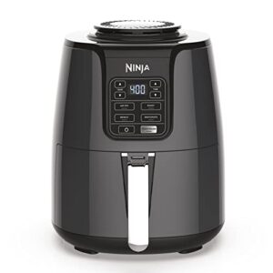 Best Ninja Air Fryer | 4 QT Capacity | 4-in-1 Roast, Crisp, Roast, Reheats, & Dehydrates | Dishwasher Safe Parts | 105°F-400°F | Includes 20 Easy & Healthy Recipes | 1550 watt | Grey | AF101 – Top Amazon Pick