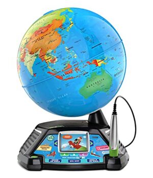 Best LeapFrog Interactive Childrens Globe | Smart Globe for Kids to Learn Geography While Having Fun | Pre School Educational Toys, Christmas Gifts for Children 5, 6, 7+ Year Olds – Top Amazon Pick